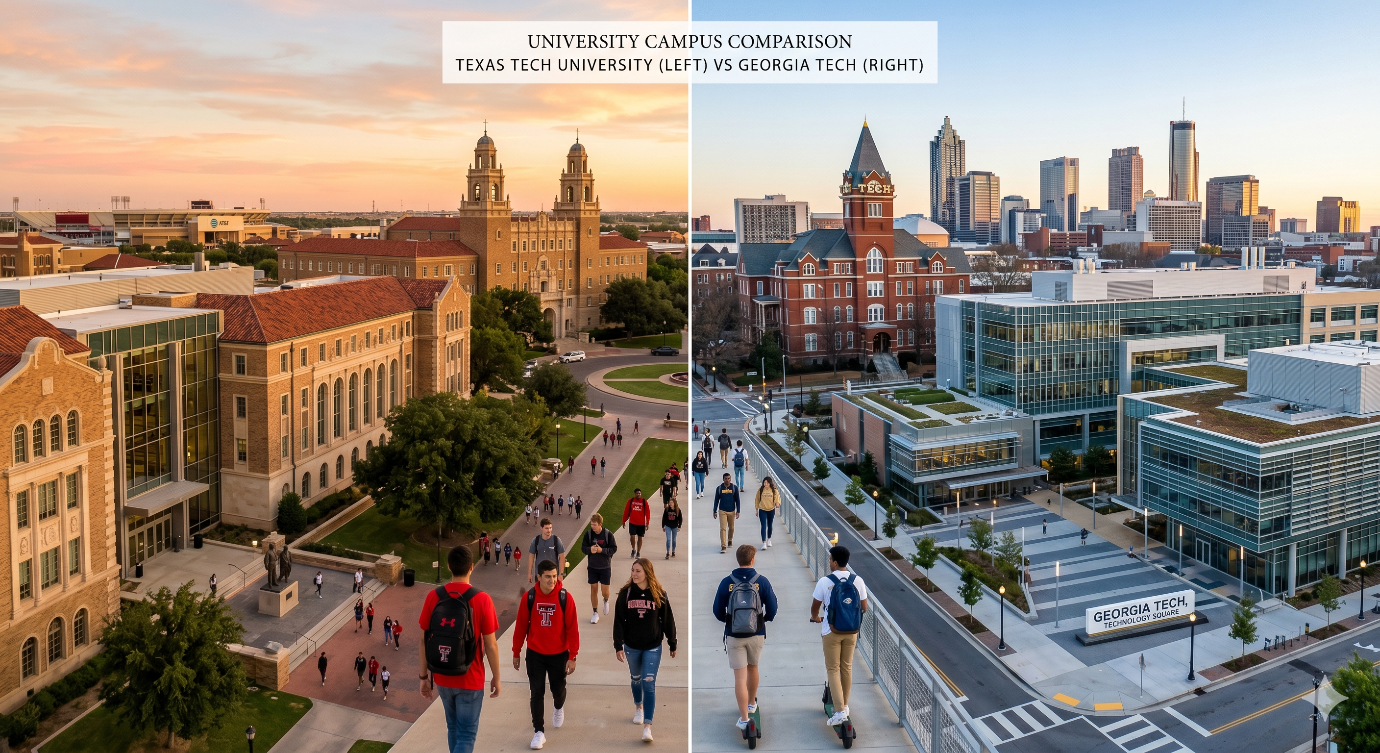 Texas Tech vs Georgia Tech in 2026 🎓: Which University Is Better for Tech Careers?